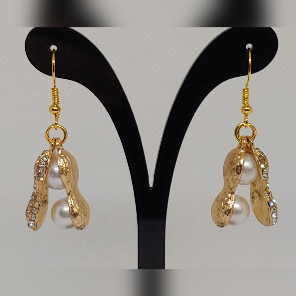 Peanut earrings
